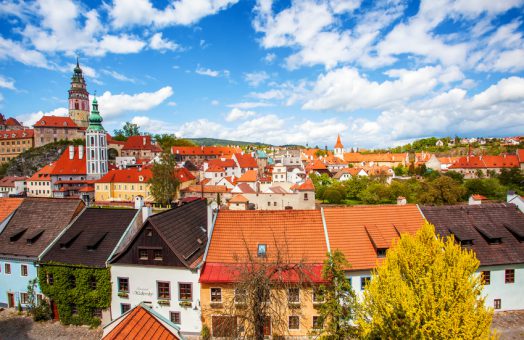 cesky krumlov day trips from prague: Old Town and Castle in Cesky Krumlov
