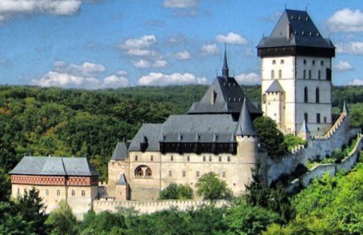 Karlstejn Castle in the Czech Republic
