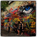 The John Lennon Wall in Prague